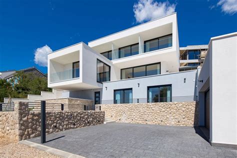 Crikvenica Moderne Villa Mit Panorama Meerblick Und Swimmingpool