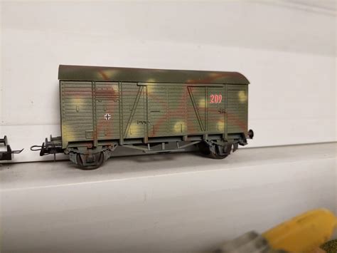 Liliput H Modeltrein Goederenwagon Wagenset Wehrmacht Met X