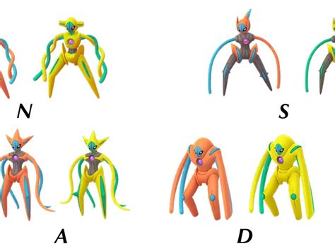 Pokemon Deoxys Shiny