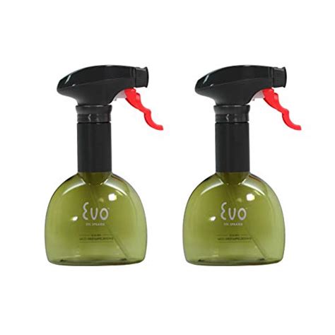 Evo Oil Sprayer Bottle Non Aerosol For Olive Cooking Oils 8 Ounce