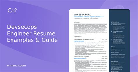 Devsecops Engineer Resume Examples Guide For