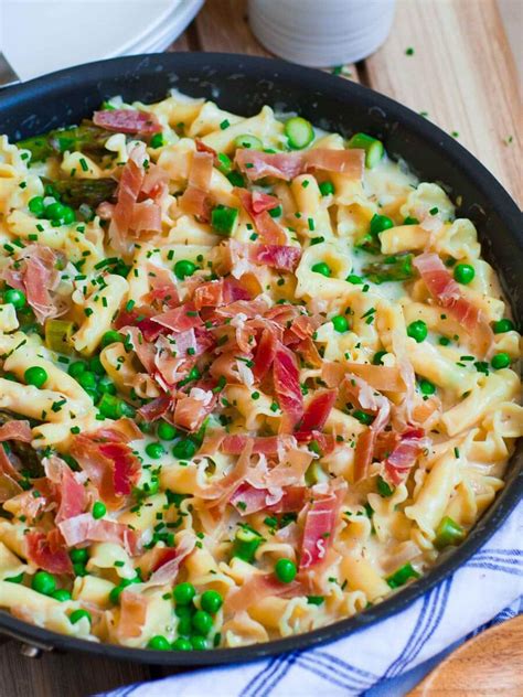 Creamy Prosciutto Pasta Recipe Video Tatyanas Everyday Food