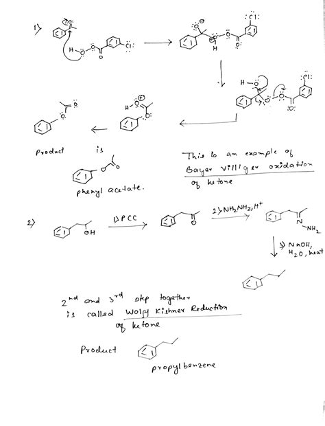 [solved] Predict The Product For The Following Reactions Mcpba 1 Pcc Course Hero