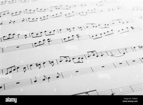 Music sheet background Stock Photo - Alamy