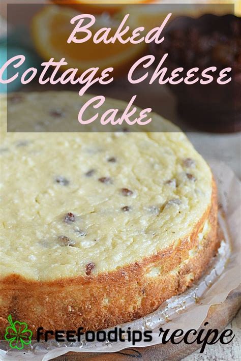 Baked Cottage Cheese Cake With Raisins Artofit