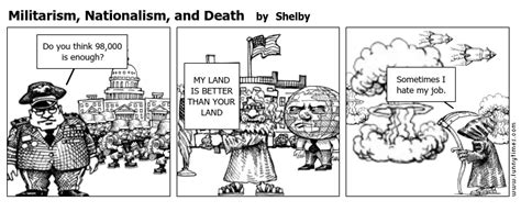 Militarism, Nationalism, and Death - The Funny Times