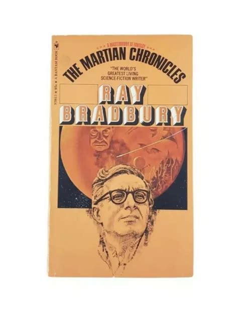 THE MARTIAN CHRONICLES By Ray Bradbury 1976 Bantam Paperback Vintage 5