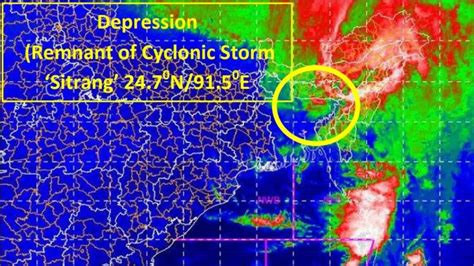 Cyclone Sitrang Weakens Into Depression 7 Dead In Bangladesh