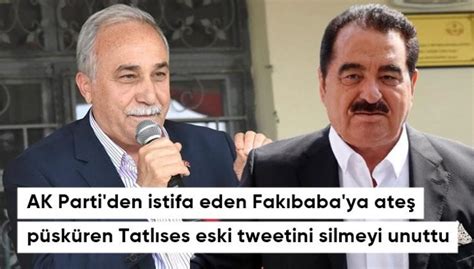 Ak Parti Den Istifa Eden E Ref Fak Baba Ya Sert K An Brahim