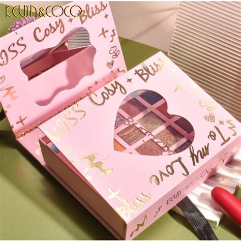 Set Cosmetice Kevin Coco Lip Gloss Paleta Farduri Culori Nuante Nude Rose Cutie Cadou