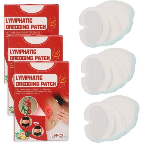 Bo Tes Pi Ces Patch De Drainage Lymphatique Patch De Soin De La