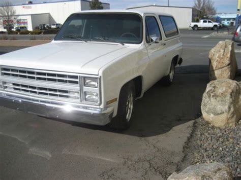 Find Used 82 Chevy K5 Blazer 2 Wheel Drive Low Mileage Lowered In