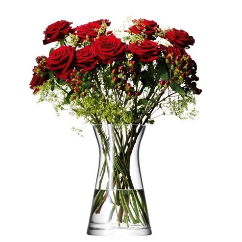 Lsa Flower Mixed Bouquet Vase Unisex Clear Flannels