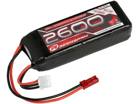 Robitronic LiPo 7 4V 2600mAh JST RCprofi Cz