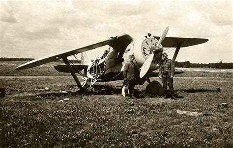 Asisbiz Soviet AF Polikarpov I 153 Chaika Red 59 destroyed on the ground by Luftwaffe straffing ...