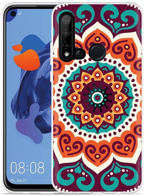 P Lite Hoesje Retro Mandala Designed By Cazy Bol