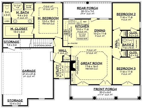 Colonial House Floor Plans | Viewfloor.co