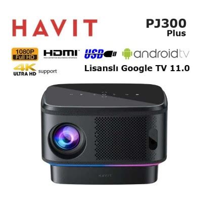 Havit Pj Plus Google Lisansl Full Hd Led Projeksiyon Cihaz