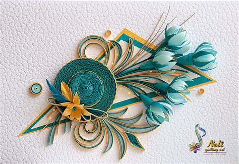 Neli Quilling Quilling Work Quilling Craft Quilling Flowers