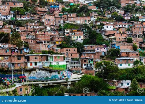 Houses in Medellin, Colombia Editorial Photo - Image of front, homes ...