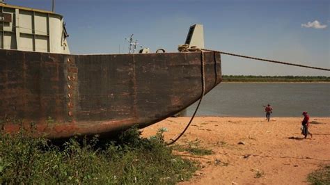 South Americas Drought Hit Paraná River At 77 Year Low Bbc News