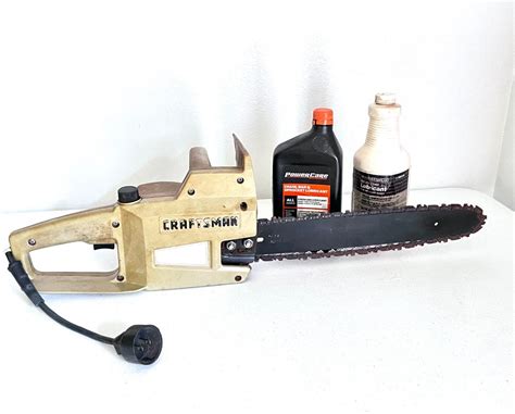 Sears Craftsman 14" Electric Chainsaw | EstateSales.org