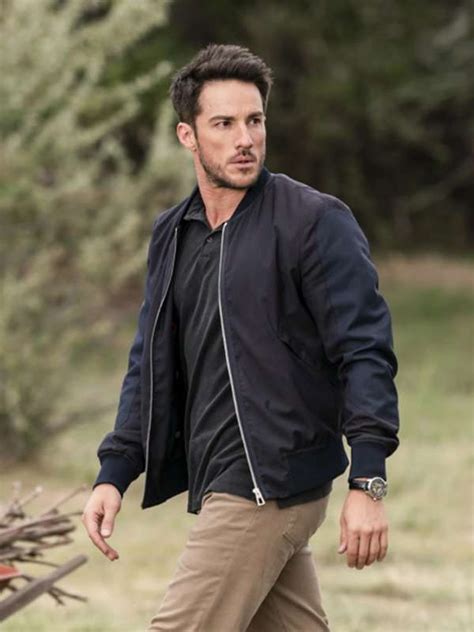 Roswell New Mexico Michael Trevino Black Bomber Jacket - New American ...