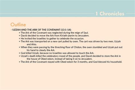 1 Chronicles 13 Explained - 5 Minute Bible Study — 2BeLikeChrist