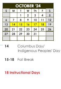 Flat Shoals Elementary School - School District Instructional Calendar ...