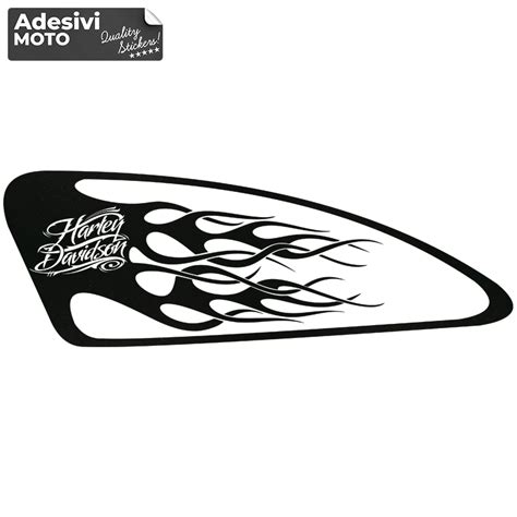 Harley Davidson Tank Wallpaper Left Sticker Adesivi Moto