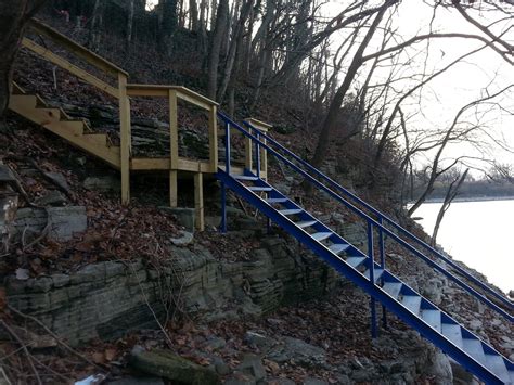 Steel Stairs And Boat Dock Gangway Herrington Lake Danville Ky Area Cocanougher S Dock