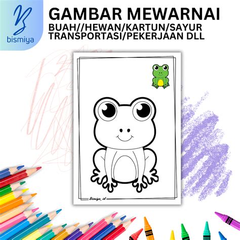 Jual Kertas Mewarnai 70 80gsm Coloring Kertas Mewarnai Paud