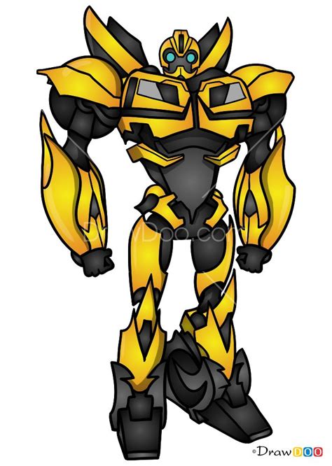 How To Draw Bumblebee Robots Bumblebee Drawing Transformers Drawing