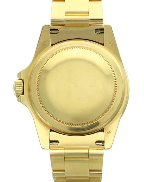 Rolex Yellow Gold Submariner Wristwatch Ref 1680 At 1stDibs