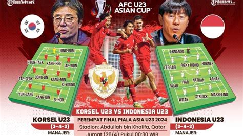 Live Gratis Rcti Link Live Score Timnas U Indonesia Vs Korea Selatan