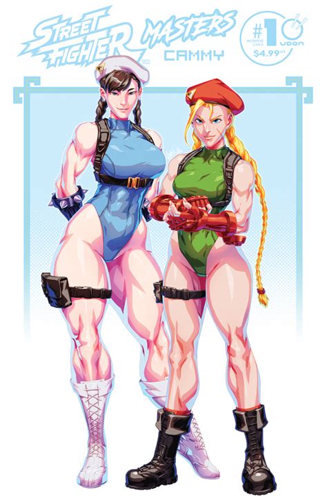 Chun Li And Cammy White Street Fighter And More Drawn By Chamba And