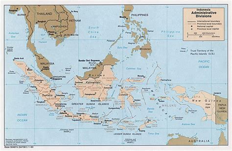 Detailed Political Map Of Indonesia Indonesia Detailed Political Map Images