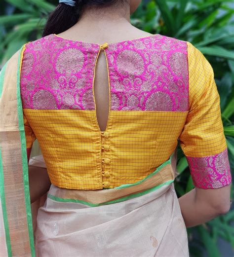 Silk Saree Blouse Designs Simple Pattu Catalogue