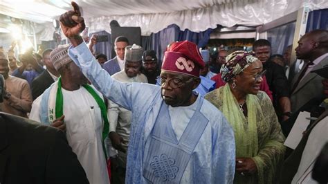 Nigéria Bola Ahmed Tinubu le faiseur de roi devenu président