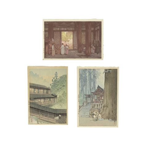 Hiroshi Yoshida Artwork for Sale at Online Auction | Hiroshi Yoshida ...