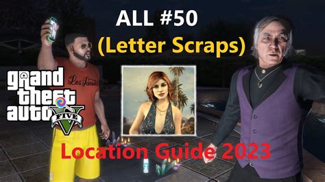 Gta All Letter Scraps Location Guide Solve The Leonora Johnson