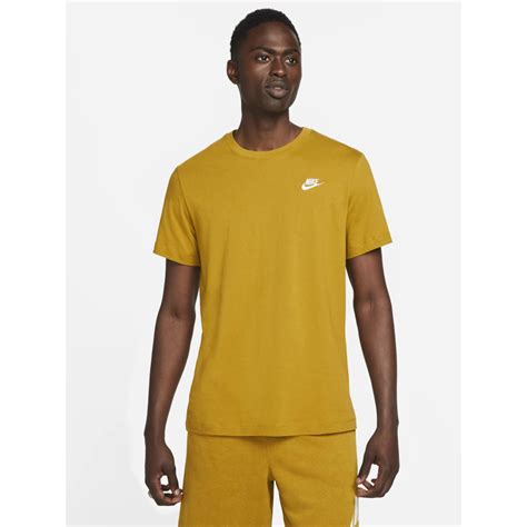 T Shirt Nsw Club Jaune Homme Nike Wimod