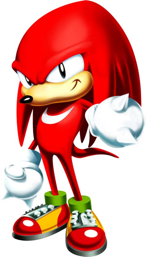 Download Knuckles The Echidna Standing Pose