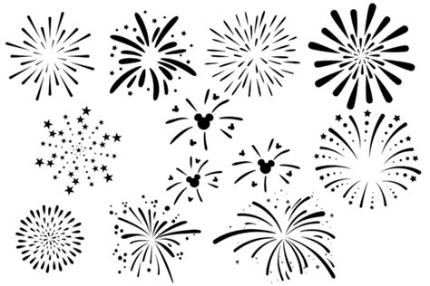 Sellindge Fireworks Clipart