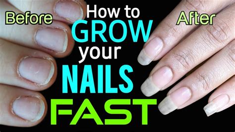 How To Grow Your Nails Fast Youtube