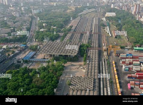 Dhaka Bangladesh April Kamalapur Railway Station Is The