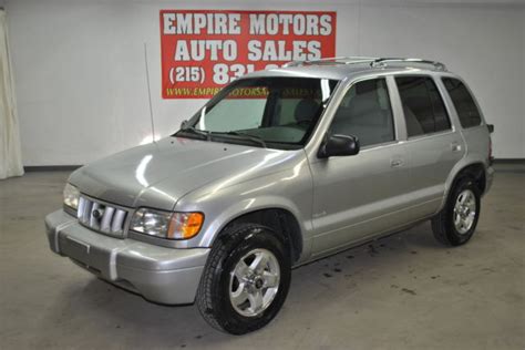 02 Kia Sportage 5 Speed Manual 4X4 No Reserve