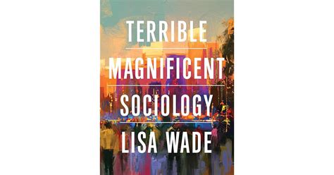 Terrible Magnificent Sociology By Lisa Wade