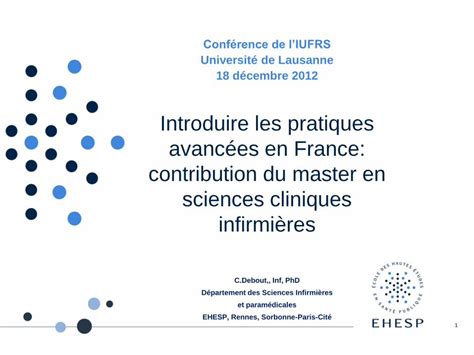 Pdf Contribution Du Master En Sciences Cliniques Infirmi Res