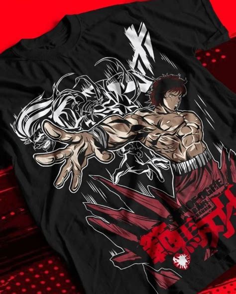 Baki T Shirt Baki Hanma T Shirt Baki The Grappler T Shirt Etsy